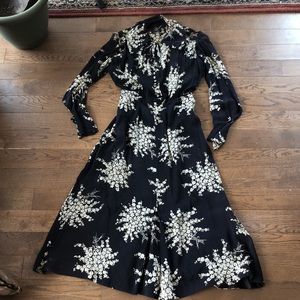 Vintage silk 1930’s tea dress